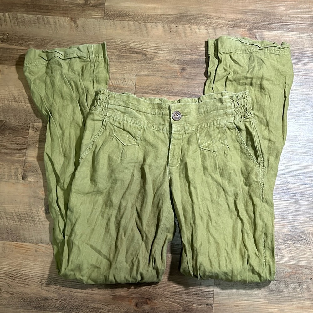 Olive Green Women's Pants